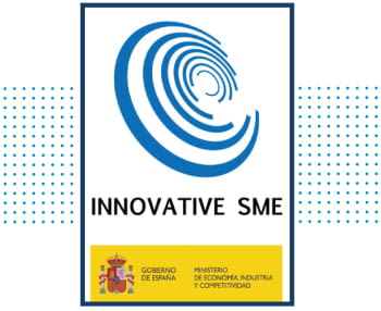 We've been awarded with the “INNOVATIVE SME” stamp!