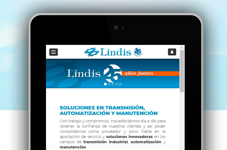 Nuevo portal corporativo www.lindis.com